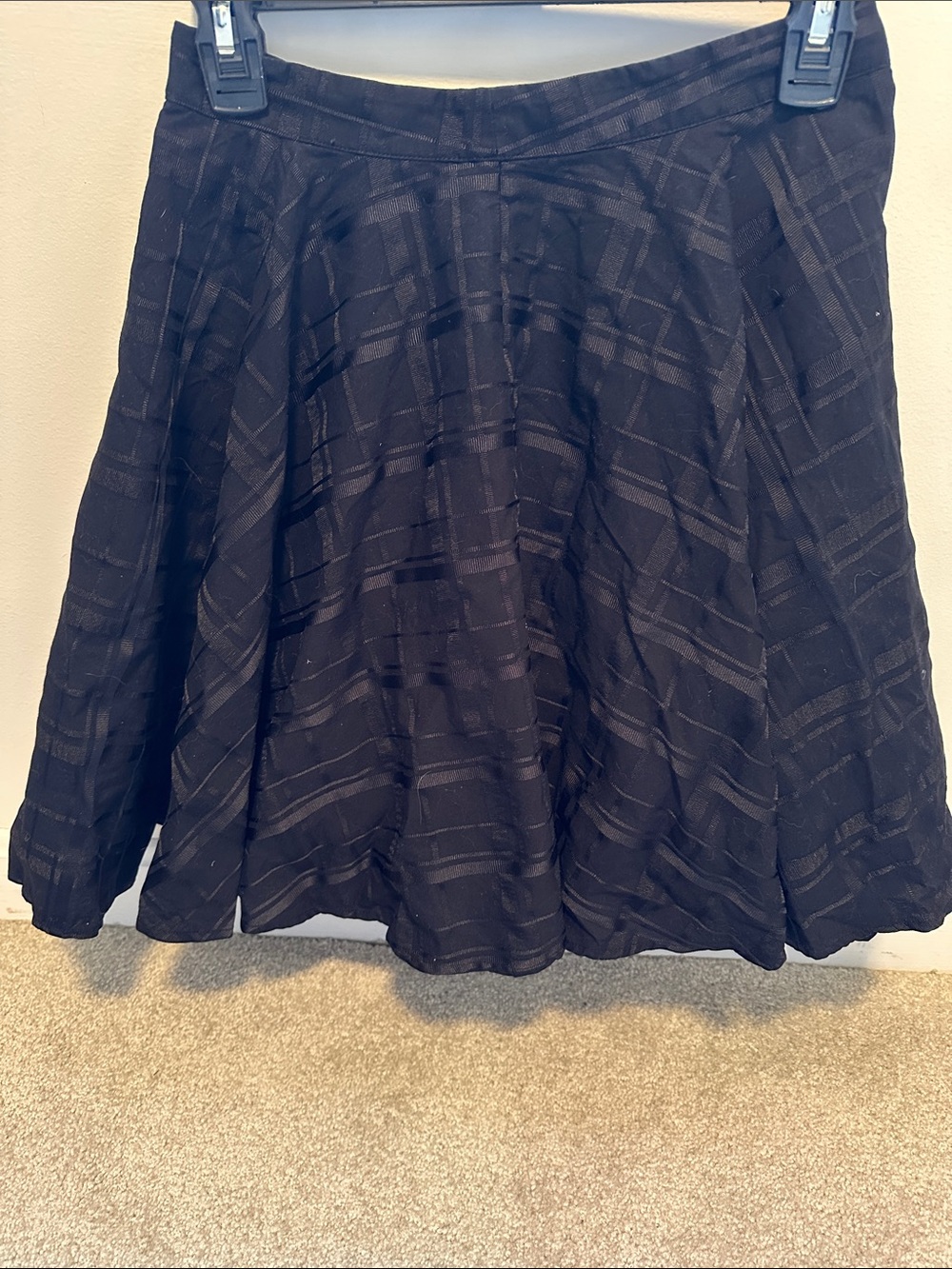 Vineyard Vines Black Lined Skirt size 0